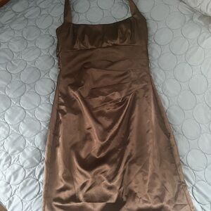 Studio Y Rich Brown Dress